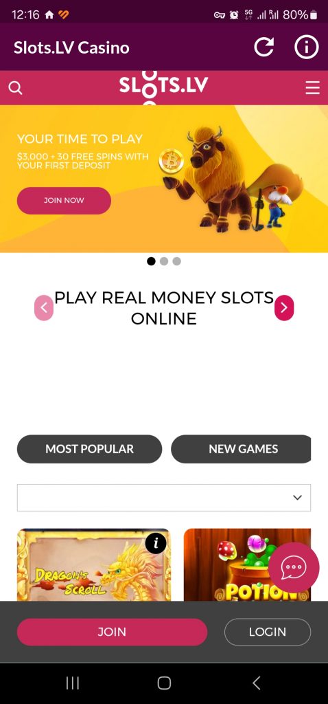 Slots LV Casino App