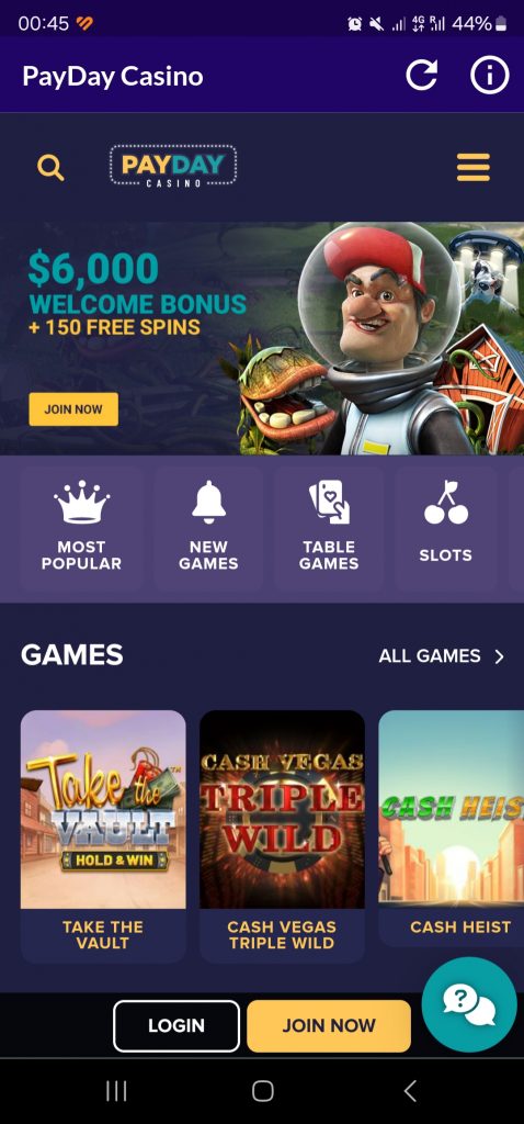 PayDay Casino App