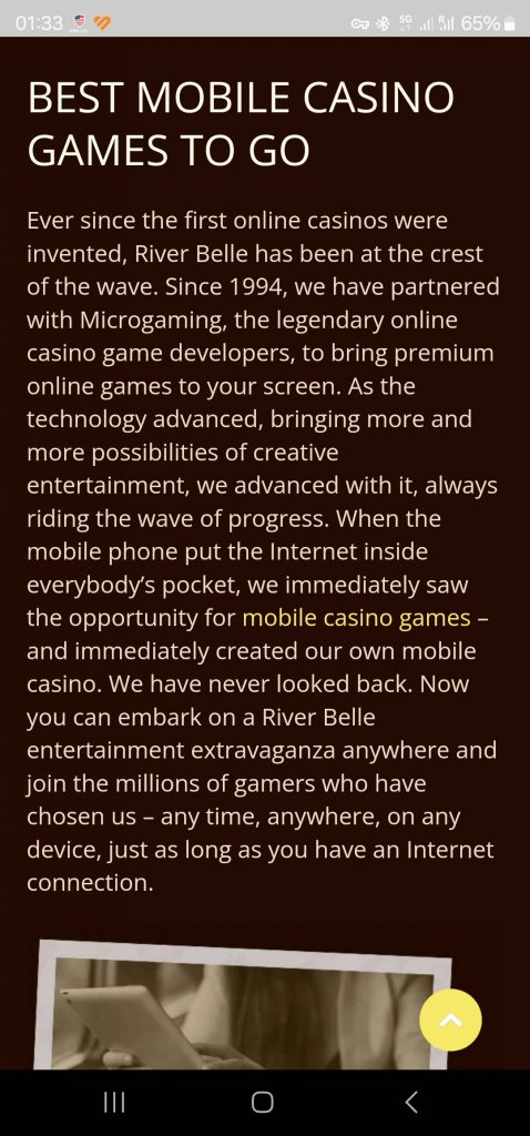 River Belle Casino android app
