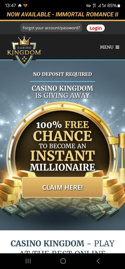 Casino Kingdom app