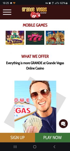 Grande Vegas Casino App