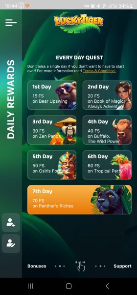 Lucky Tiger Casino App Android
