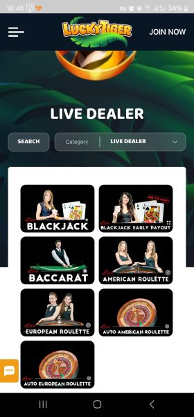 Lucky Tiger Casino App Free download