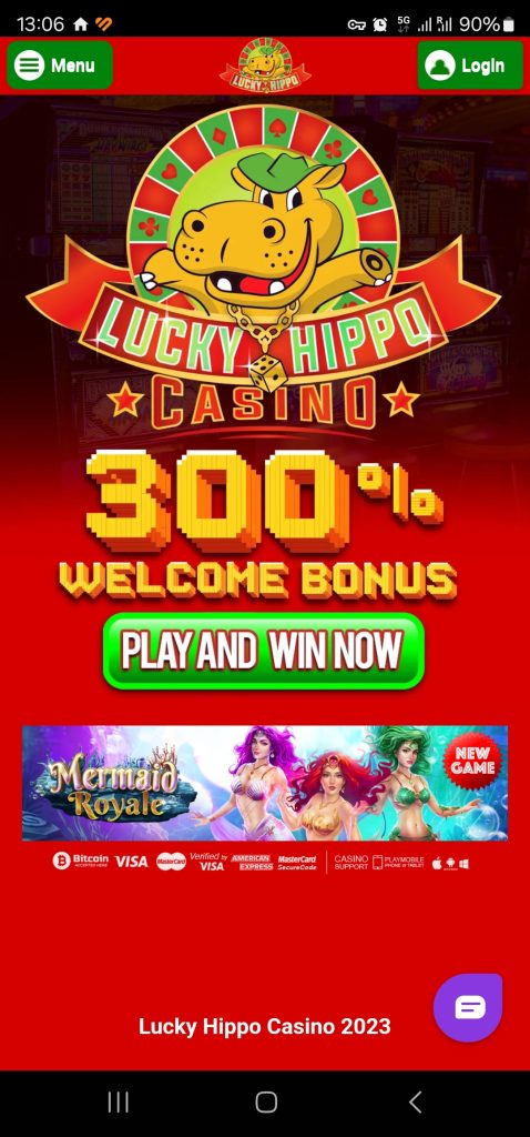 Lucky Hippo Casino app