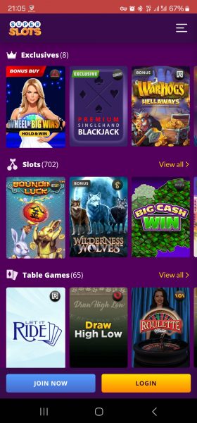 Super Slots Casino App android