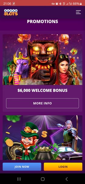 Super Slots Casino android app