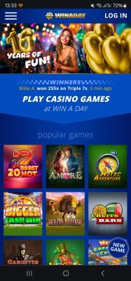 Win A Day Casino Android
