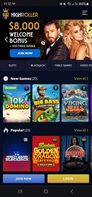High Roller Casino Android App Free