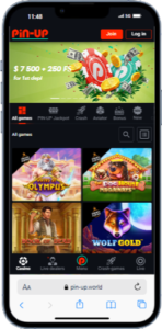 Pin-Up Casino App Game Selection