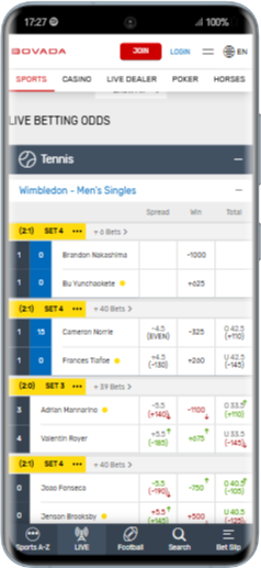 Live Betting